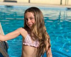 The little beauty is also a good swimmer.